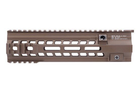Geissele Automatics 10.5" DDC M-LOK handguard.